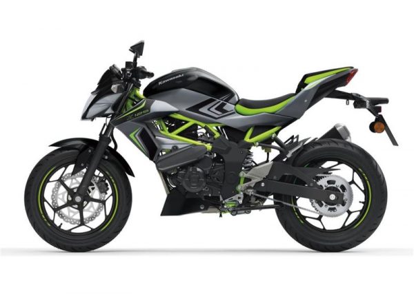 New Kawasaki Z125 GREY