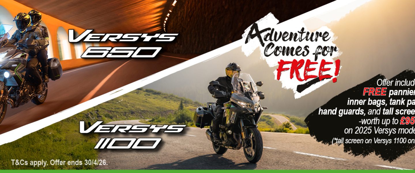 Adventure Comes For Free With Kawasaki This Spring!