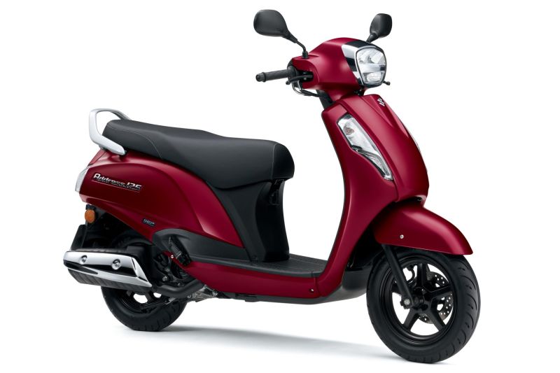 New Suzuki ADDRESS 125 MATT RED