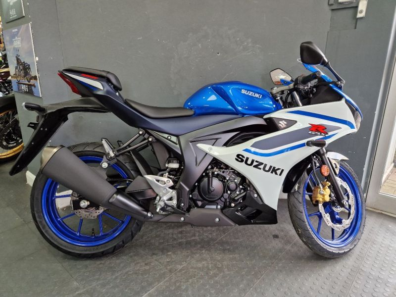 New Suzuki GSX-R125 WHITE/BLUE