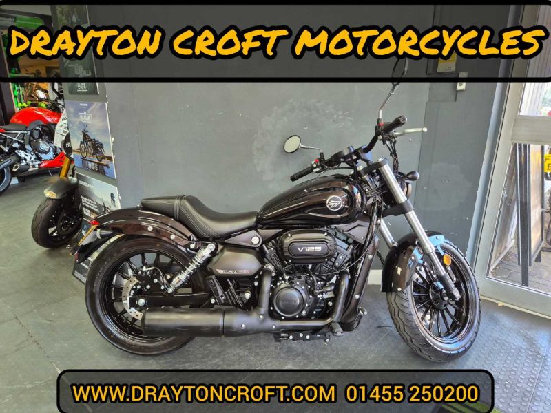 2026 Keeway RK V125 C BLACK